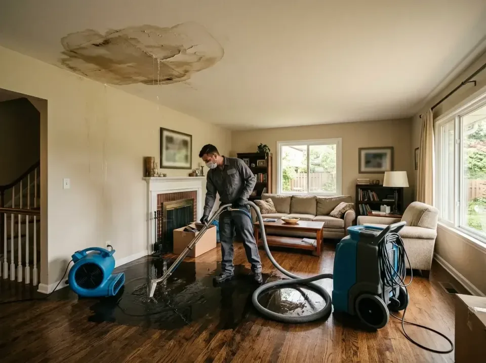 attic-pipe-burst-ceiling-drip-008 — frequently asked questions, Water Damage Restoration & Carpet Care in Cedar Knolls, NJ